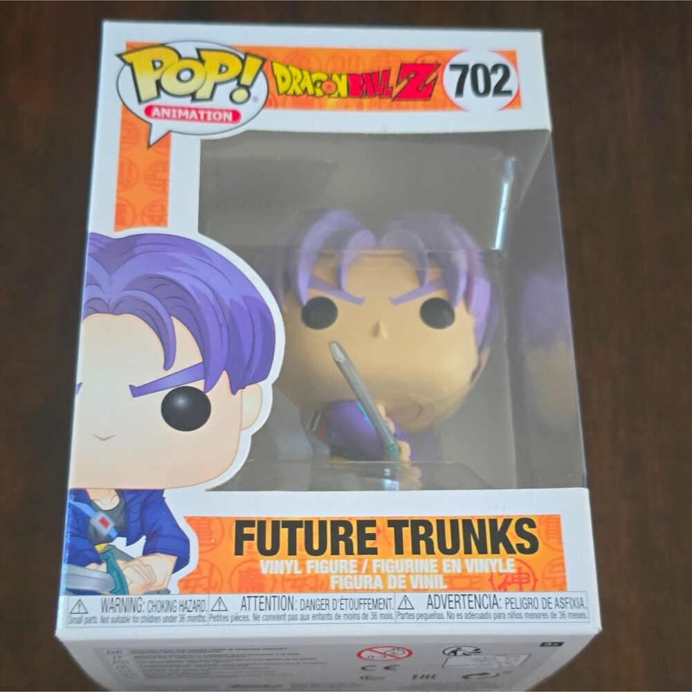 Funko Pop! Animation Dragon Ball Z Future Trunks #702 Vinyl Figure Boxed